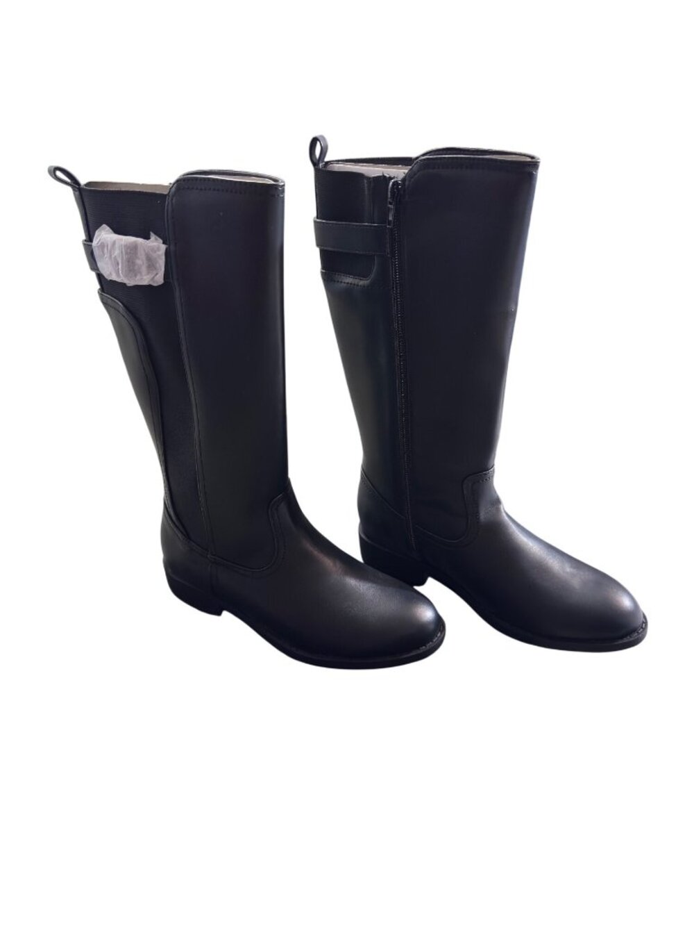 I.N.C. International Concepts McKenzie Black Riding Boots Size 3M